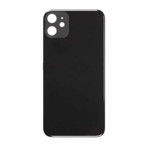Back Glass Compatible for iPhone 11 (Large Camera Hole) - Black