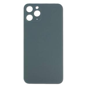 Back Glass Compatible for iPhone 11 Pro (Large Camera Hole) (Premium) - Midnight Green