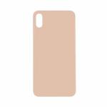Back Glass Compatible for iPhone XS Max (Large Camera Hole) - Rose Golden