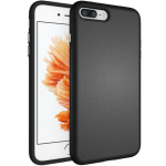 Triangle Shockproof Case with Anti Slip Grains for Apple iPhone 7/8 Plus - Black