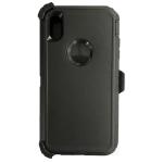 Triple Layer Protection Case & Belt Clip for Apple iPhone X/XS - Black