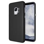 Triangle Shockproof Case with Anti Slip Grains for Samsung Galaxy S9 Plus - Black