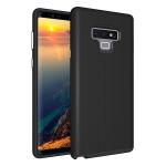 Triangle Shockproof Case with Anti Slip Grains for Samsung Galaxy Note 8 - Black