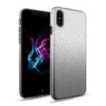 Two Tone Glitter Case for Apple iPhone XR - Black