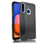 Glitter Case for Samsung Galaxy A20S - Black