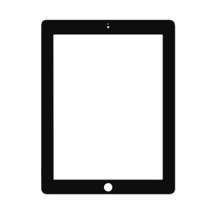 Digitizer With Home Button Pre-Installed Compatible for iPad 2 (Premium) - Black