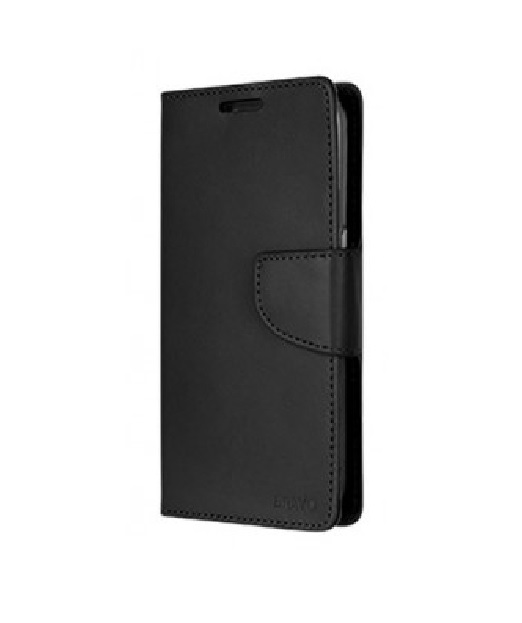Goospery Bravo Diary Wallet Case for Samsung Galaxy S8 Plus - Black