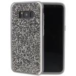 Hybrid Premium Diamond Bling Shockproof Phone Case for Samsung Galaxy S8 Plus - Black