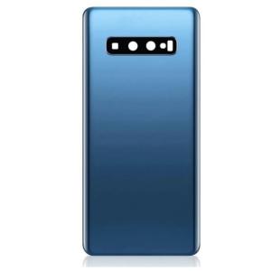 Back Cover With Camera Lens Compatible for Samsung Galaxy S10 - Blue