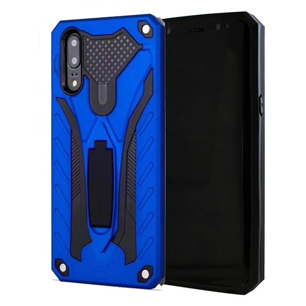 Rugged Defender Case with Kickstand for Huawei P30 Pro - Blue