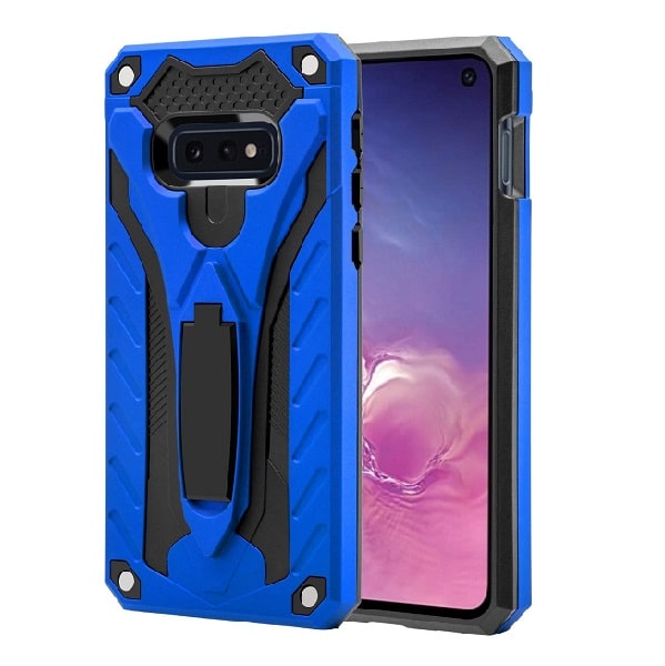 Rugged Defender Case with Kickstand for Samsung Galaxy S8 Plus - Blue