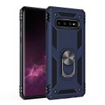 Armor Hybrid Military Case with Ring Kickstand for Samsung Galaxy S10 Plus - Navy Blue