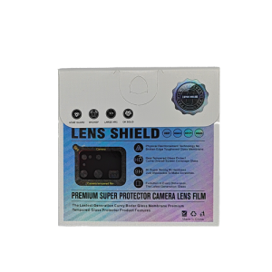 Tempered Glass Camera Lens Protector for Samsung Galaxy S25 - Black
