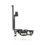 Charging Port Flex Cable Compatible for iPhone 12 Pro Max (Aftermarket) - Black