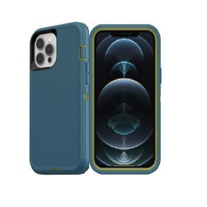 Triple Layer Protection Case & Belt Clip for Apple iPhone 12 Pro Max - Green