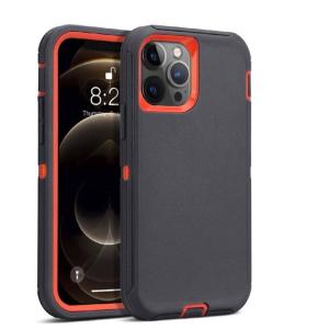 Triple Layer Protection Case & Belt Clip for Apple iPhone 12 Pro Max - Dark Grey