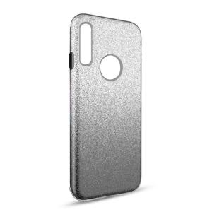 Two Tone Glitter Case for Samsung Galaxy A10E - Black