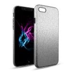Two Tone Glitter Case for Apple iPhone 6/6S Plus - Black