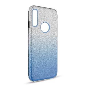 Two Tone Glitter Case for Samsung Galaxy A10S - Blue