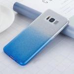 Two Tone Glitter Case for Samsung Galaxy S8 - Blue