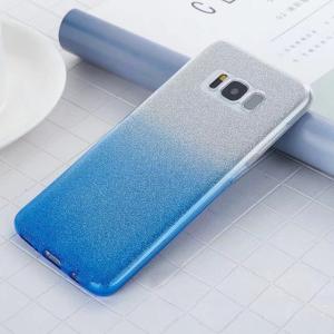Two Tone Glitter Case for Samsung Galaxy Note 8 - Blue