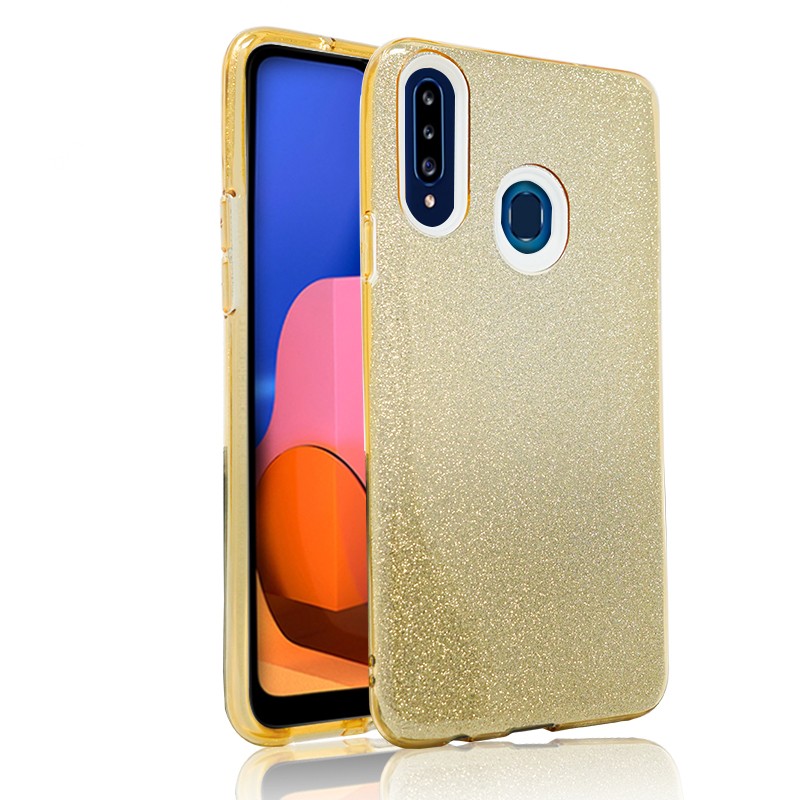 Glitter Case for Samsung Galaxy A10S - Golden