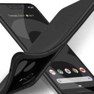 Slim Matte Soft TPU Case for Google Pixel 3a - Black