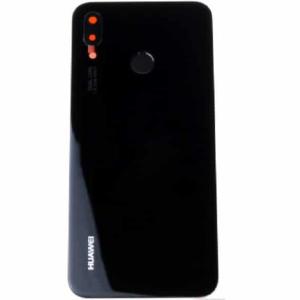 Back Cover With Camera Lens Compatible for Huawei P20 Lite - Black