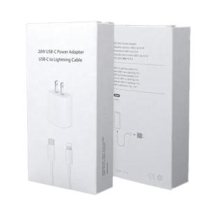 iPhone USB-C Wall Power Adapter with USB-C to Lightning Cable in Retail Packaging (20W)