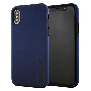 Hybrid Shock Absorbing Case for Samsung Galaxy J3 2018 - Navy Blue