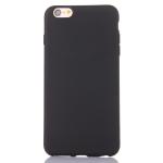 Slim Matte Soft TPU Case for Apple iPhone 6/6S Plus - Black