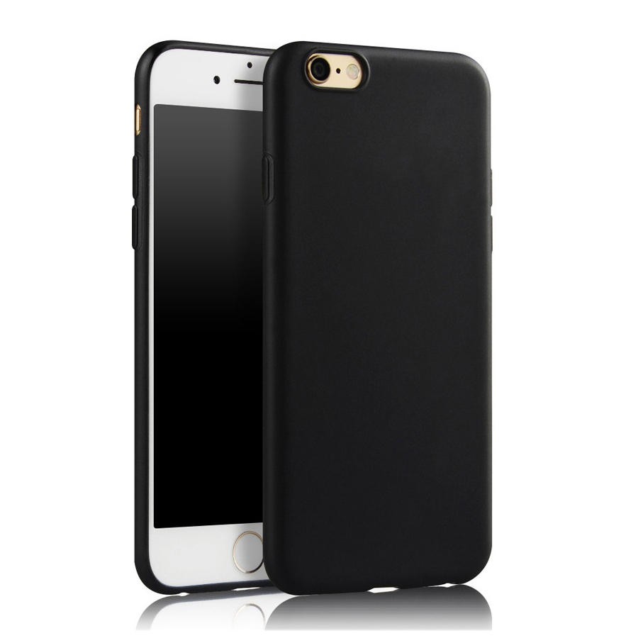Slim Matte Soft TPU Case for Apple iPhone 16e / 17e - Black