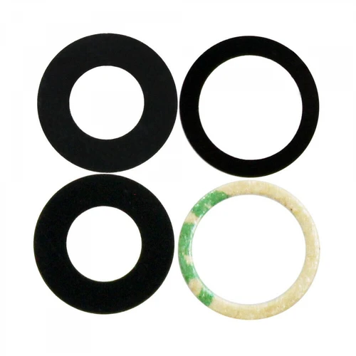 Back Camera Lens (Glass Only) Compatible for iPhone 12 Pro (3 Piece Set) (Aftermarket)