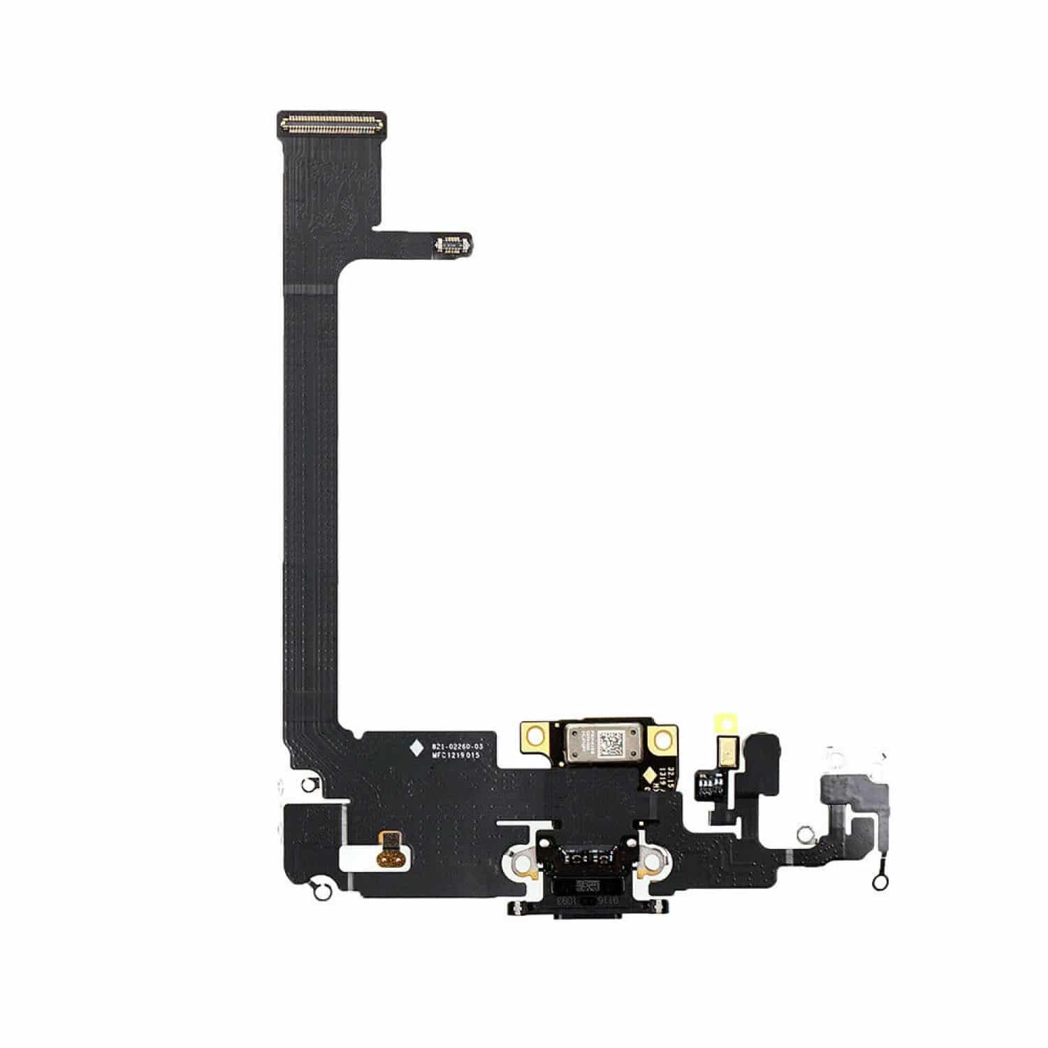 Charging Port Flex Cable Compatible for iPhone 11 Pro Max (Aftermarket) - Space Gray