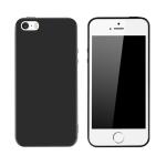 Slim Matte Soft TPU Case for Apple iPhone 5/5S/SE - Black