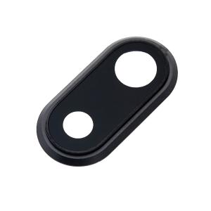 Back Camera Lens With Bracket Compatible for iPhone 7 Plus - Black