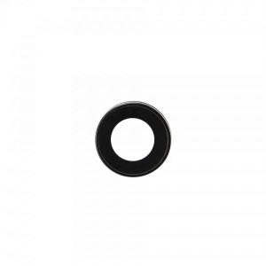 Back Camera Lens With Bracket Compatible for iPhone 7 - Black