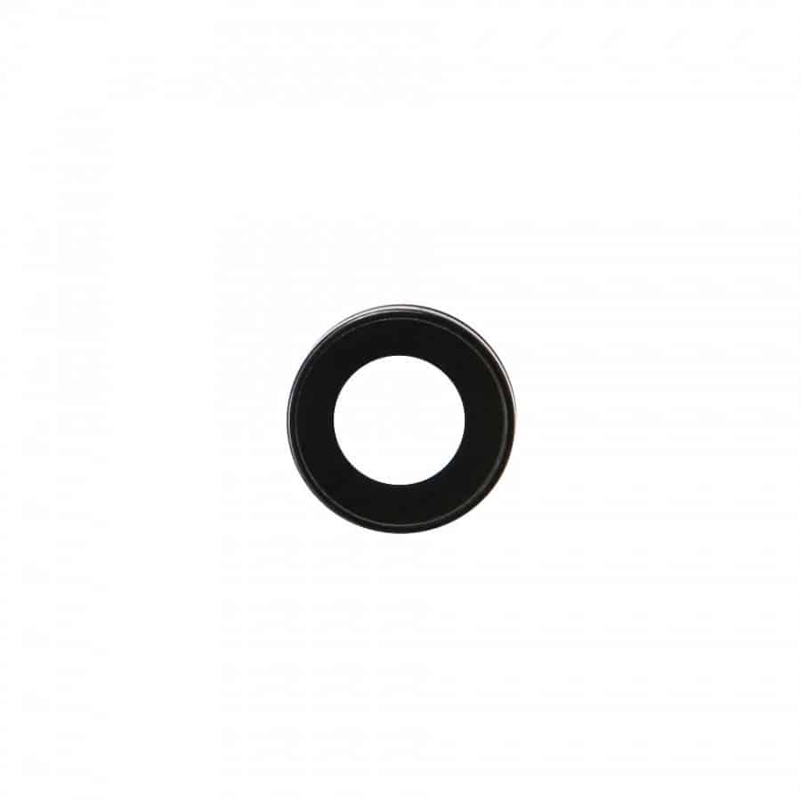 Back Camera Lens With Bracket Compatible for iPhone 7 - Black