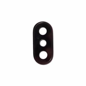 Back Camera Lens With Bracket Compatible for iPhone X - Black