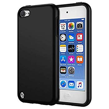 Slim Matte Soft TPU Case for Apple iPod touch 5/6 - Black