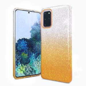 Two Tone Glitter Case for Samsung Galaxy A50/A50S/A30S - Golden