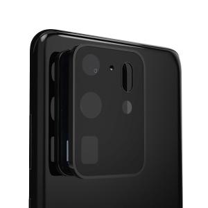 Tempered Glass Camera Lens Protector for Samsung Galaxy S20 Ultra - Black