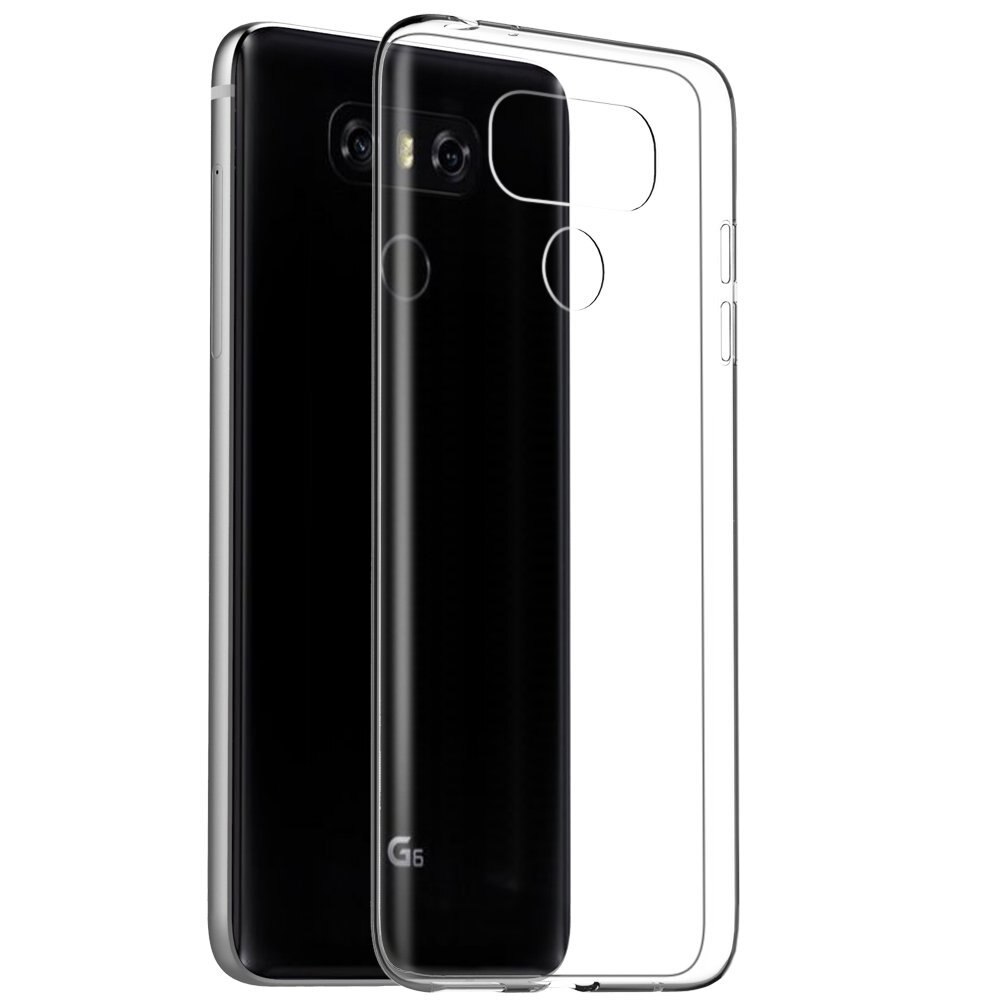Slim Clear Soft TPU Case for LG G6 - Clear