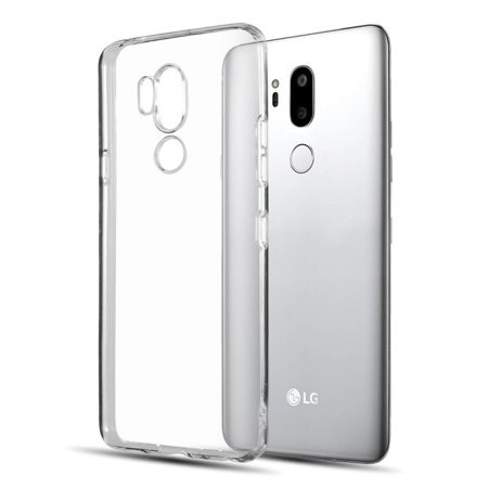 Slim Clear Soft TPU Case for LG G7 - Clear