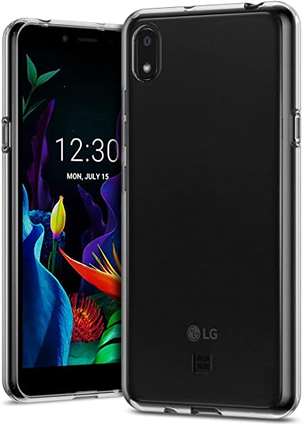 Slim Clear Soft TPU Case for LG K20 (2019) - Clear