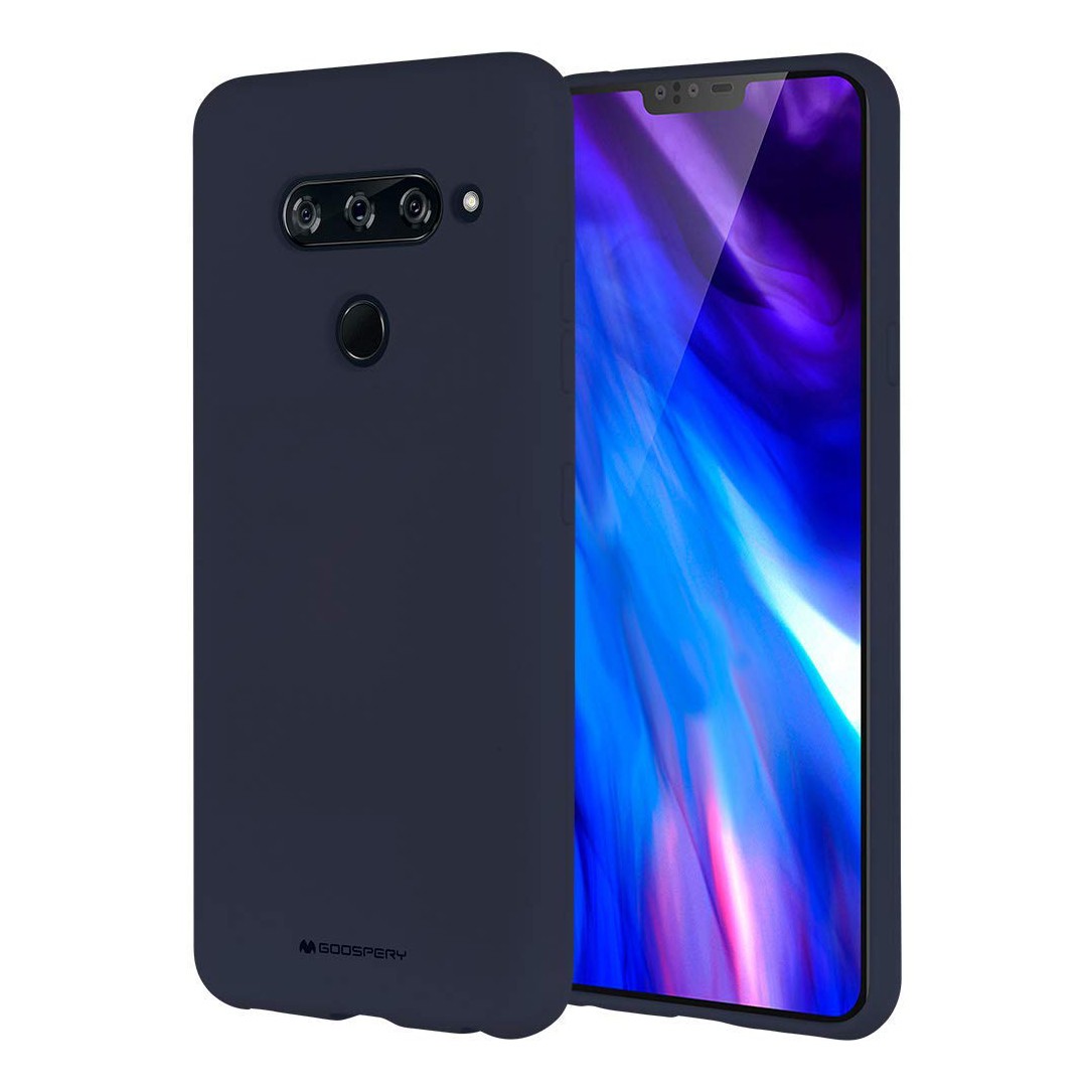 Goospery Soft Feeling Case for LG G8 ThinQ - Navy Blue