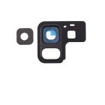 Back Camera Lens With Bezel Ring Compatible for Samsung Galaxy A8 (A530 / 2018) - Black