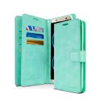Goospery Mansoor Wallet Diary Case for Samsung S9 - Teal