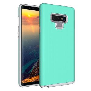 Triangle Shockproof Case with Anti Slip Grains for Samsung Galaxy Note 9 - Teal