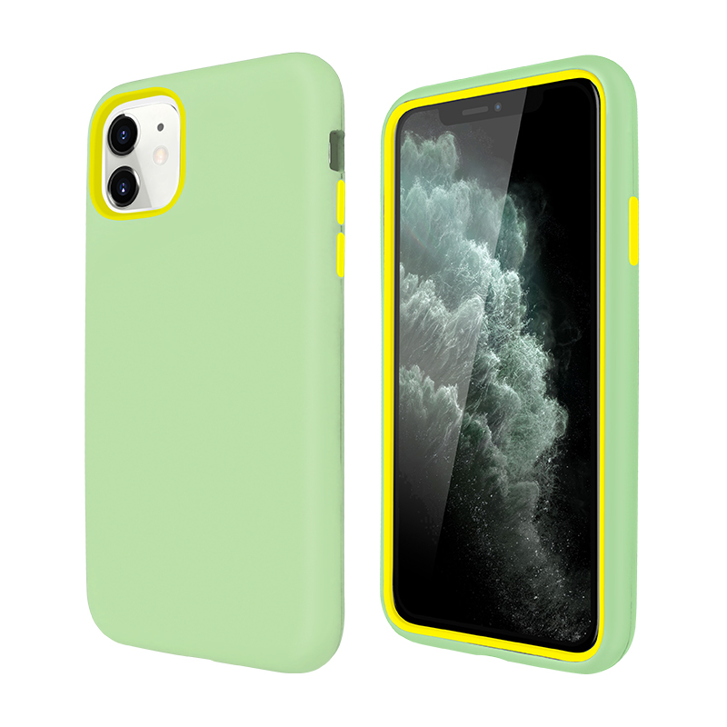 3 in 1 Hybrid Hard Case for Apple iPhone 11 - Mint
